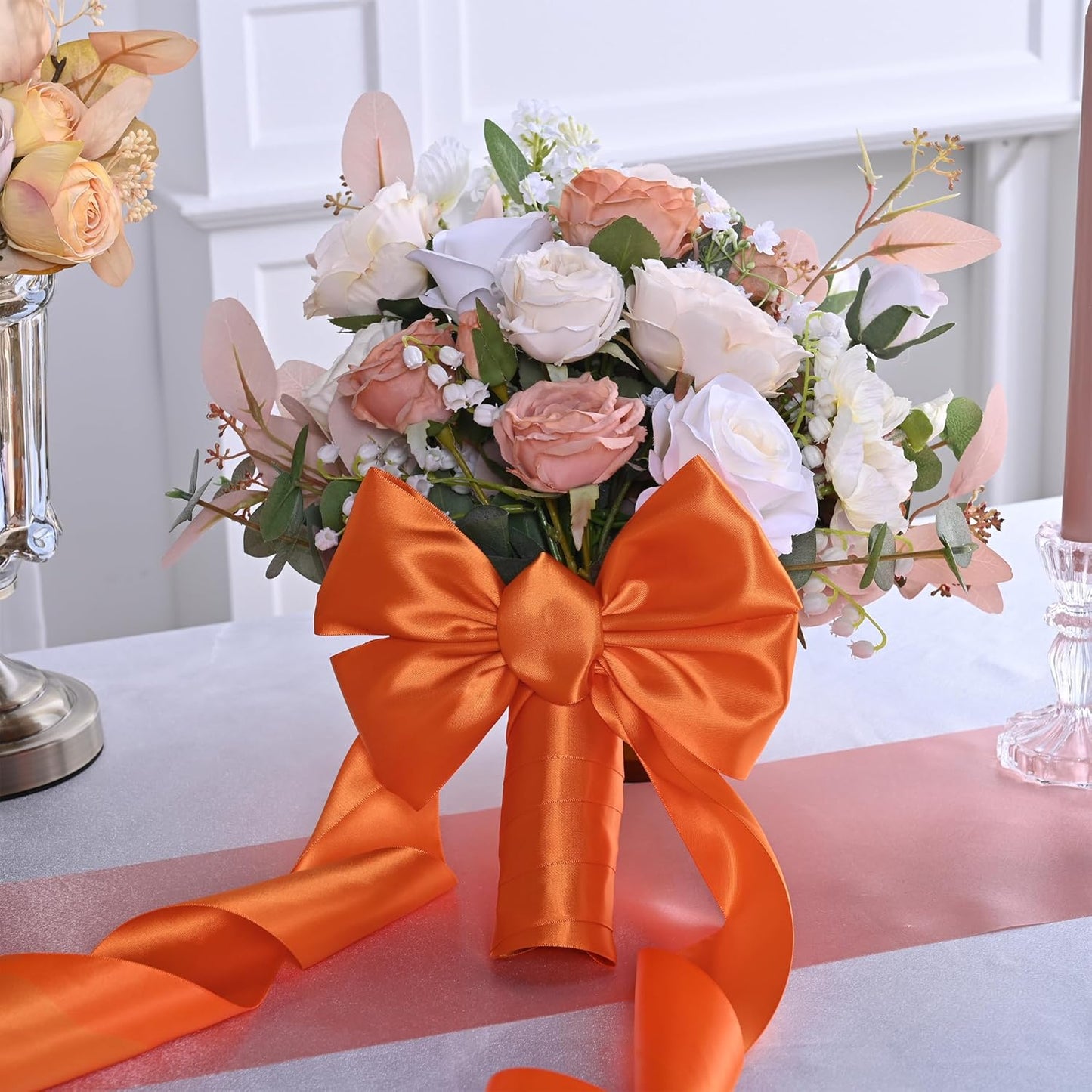 Torrid Satin Ribbon 3 Inch X 15 Yards Solid Color Double Faced Ribbons Perfect for Crafts Wedding Decor Bow Making Arts Sewing and More