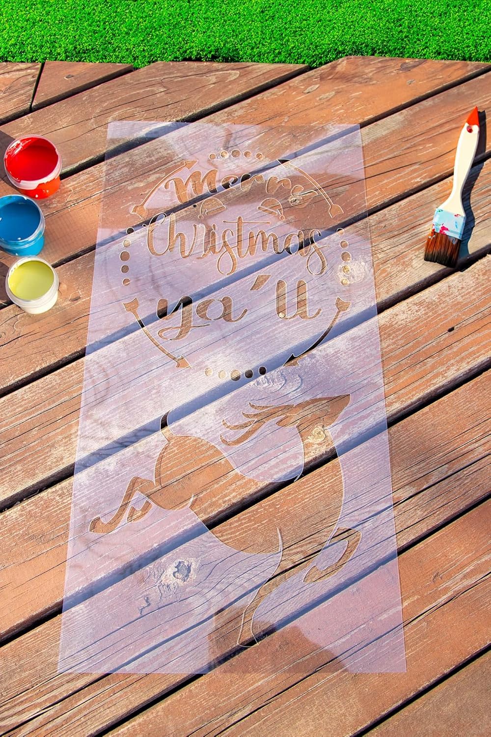 7.5 Mil Blank Mylar Stencil Sheet (10Pcs),12 x 24 Inch Clear Plastic Sheets, Acetate Sheets for Crafts, PET Plastic Sheets for Cutting Machine, PET Stencil Material