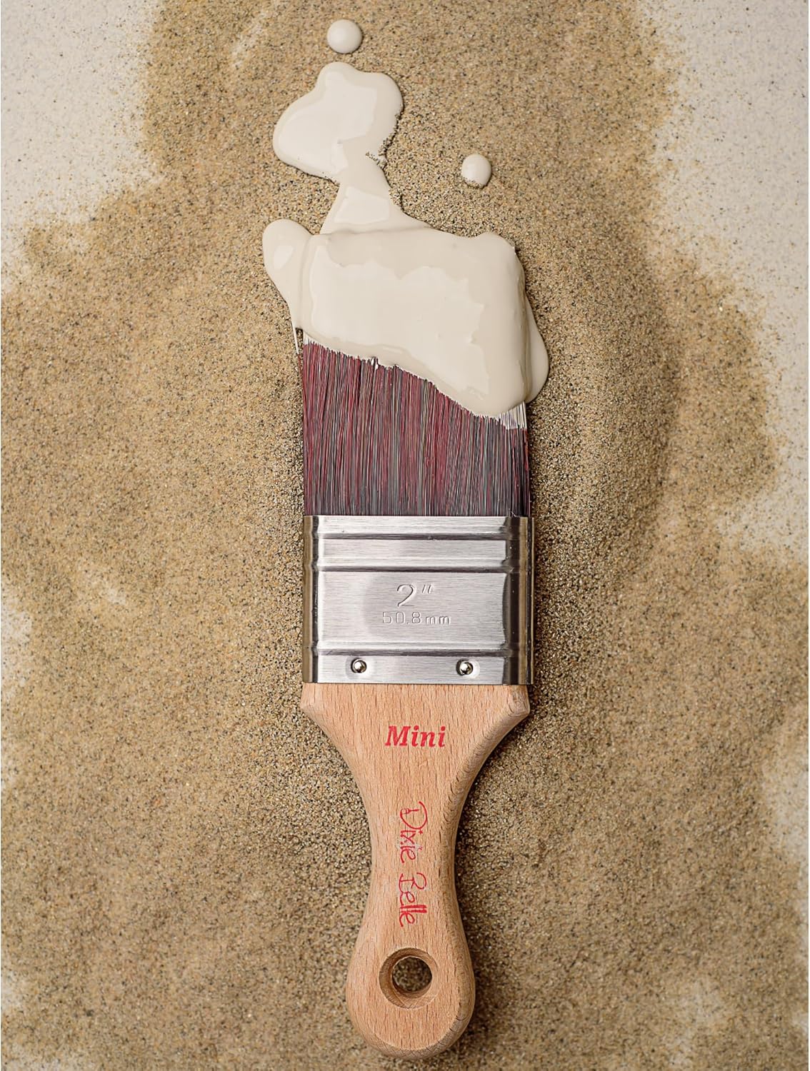 Dixie Belle Paint Company Chalk Finish Furniture Paint - Sand Bar (16oz) - Matte Neutral Tan Chic Chalk Mineral DIY Furniture Paint