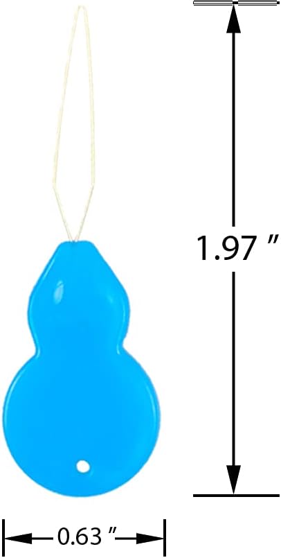 Eketirry Plastic Needle threaders, 20Pcs Needle Threader Hand Machine Sewing Tool for Sewing Crafting, Knitting Craft, Quilting, DIY Art, Color Random (20)