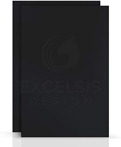 15 Pack Foam Board | Black Foam Board 3/16 Inch Thick Black Core Mat | Backing Board for Presentations, Signboards, Arts, Display and Crafts with Double-Sided Sheet - 16x20 Inches