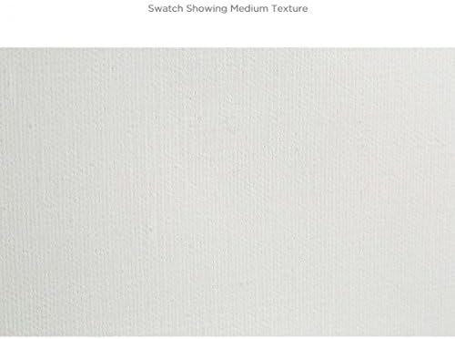 Creative Mark The Edge Deluxe Cotton 1-1/2" Deep Stretched Canvas for Painting, 4x4 Pack of 3, 14oz. Primed Weight, Universal Archival Priming, Medium Tooth, Frameless Artwork Canvas for Painters