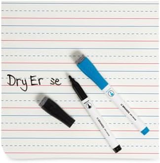 U Brands Dry Erase Lap Board, Double Sided, Small Whiteboard, 9" x 12", 24 Count