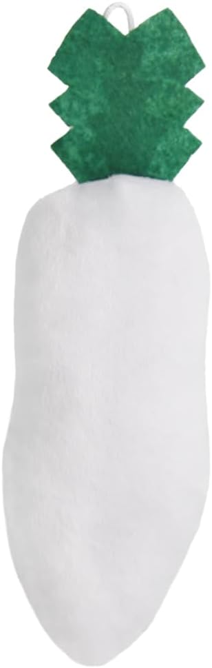 White Radish Pin Cushion,Large Pincushions,Cute Pin Cushions Needle Holders for Sewing Quilting Accessory, DIY Crafts or Patchwork Decor