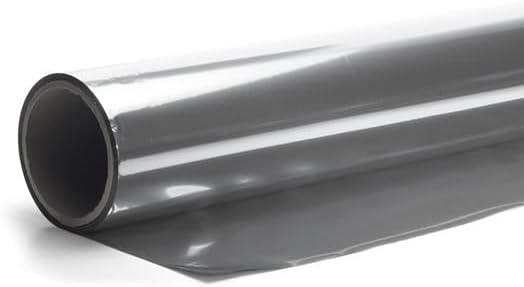 Anderson's Silver Shiny Metallic PVC Roll: 47" x 100' Flame-Resistant Event Decor for Weddings, Parties, Photo Booths, Gift Wrap, Table Covers, Backdrops, Crafts & Holiday Decorations
