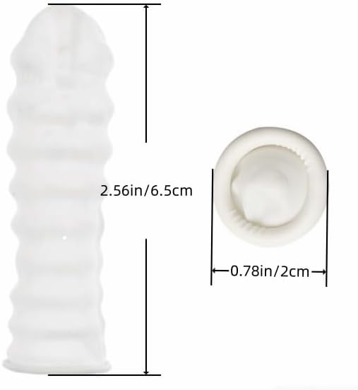 Finger Cot, Medium Finger Protectors Latex Anti-Static Finger Covers, Finger Tip Protect Keeping Dressing Dry and Clean Disposable Finger Gloves White(approxi 135pcs)