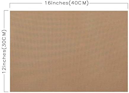 3 Pack PTFE Teflon Sheet 12 x 16" and 3 Rolls 10mm X 33m Heat Resistant Sublimation Thermal Tape for Heat Press Transfer,Non Stick Paper Reusable Craft Mat,Protects Iron,for Machines