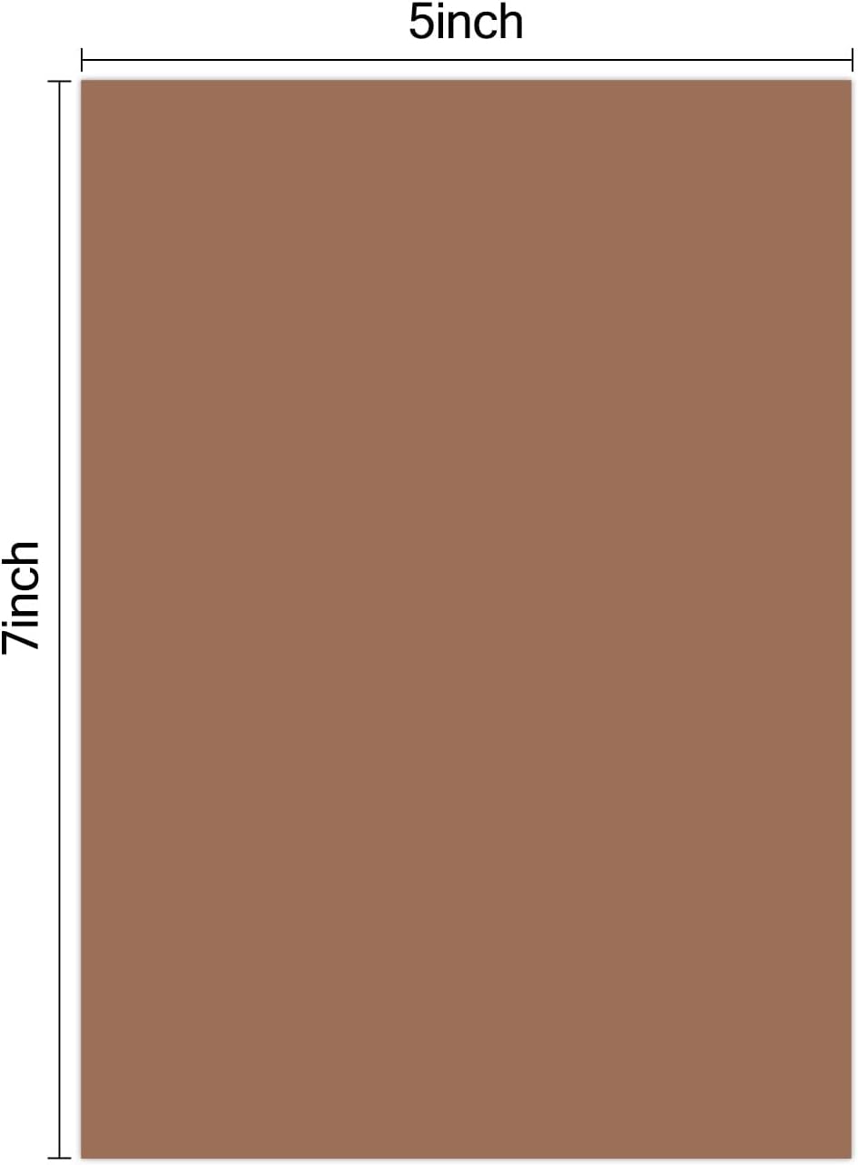 Golden State Art, 5x7 Matboard Mat Board Blanks - Assortment Color Uncut Mats for DIY Projects, Presentation Boards, Art Crafts (20 Pack)