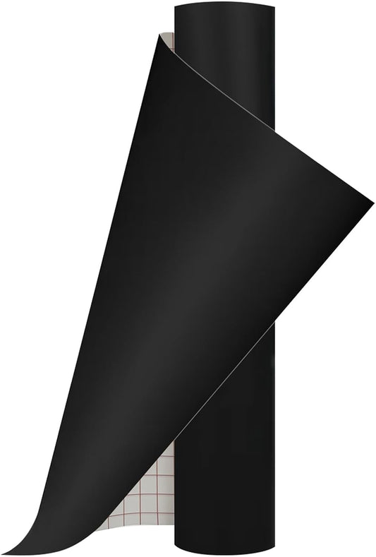 Ant Smart Adhesive Permanent Vinyl Compatible with Cricut Explore and Maker Series Without Cutting Mats, Create DIY Projects, Decals, Stickers & More (Matte Black, 13inch x 5ft)