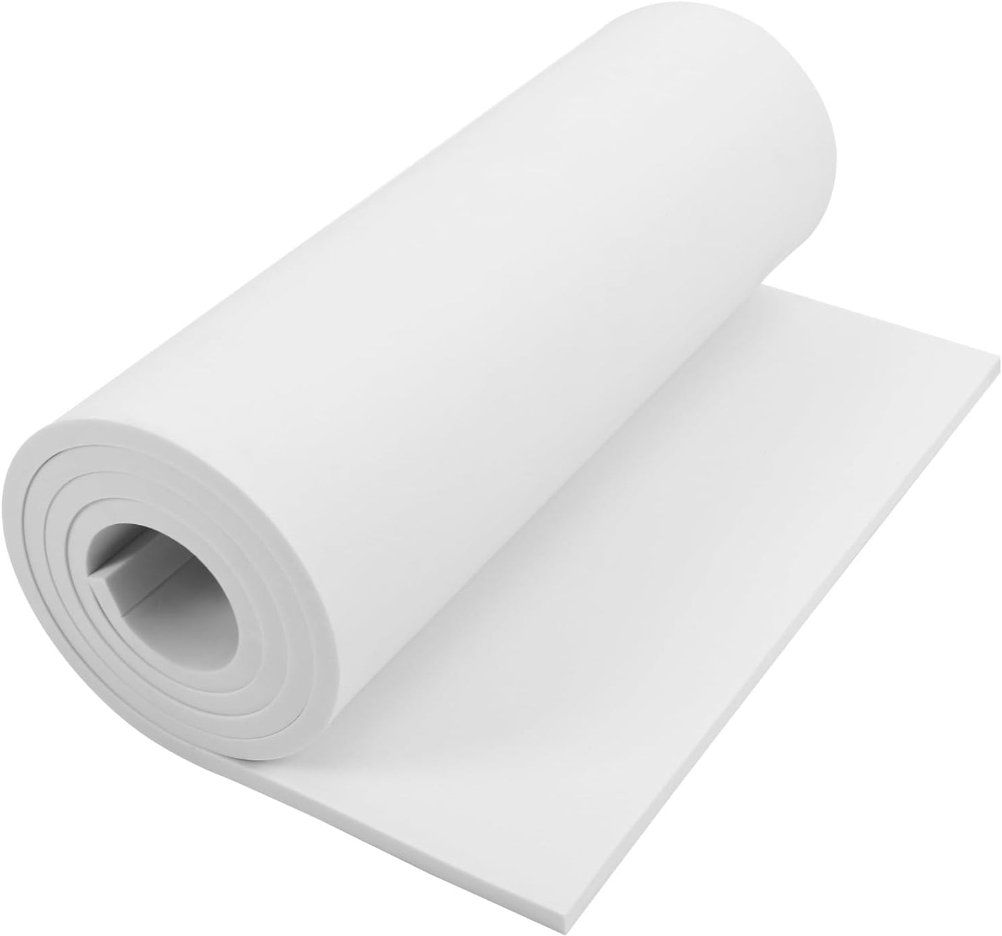 AMZQNART EVA Foam 10mm, Cosplay Foam 16x29.5 inch White, High Density 90 kg/m³, for Craft Projects Cosplay Costumes, Fake Weapons, Decorations, Christmas, Easter, Thanksgiving, etc.