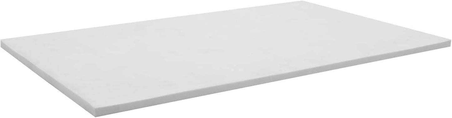 AMZQNART 2Pcs EVA Foam 5mm, Cosplay Foam Roll 16 x 59in (6.5sqft) White, Suitable for Large Foam Cosplay Modeling, DIY Projects, Crafts, Ultra High Density 90 kg/m3.