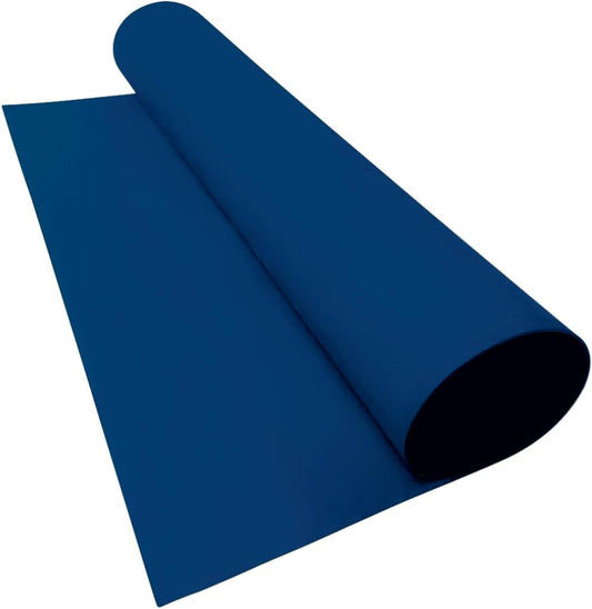 LotusFoam Large 3mm EVA Foam Sheet - 44"x 85" High Density Foam 130 kg/m3 for Cosplay, Costumes, Crafts, Flooring, Outdoor Use - 35 Colors (Deep Blue) - Deep Blue