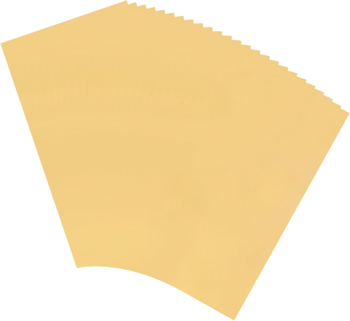 MECCANIXITY 50 Sheets Heat Reactive Foil, 20x29cm Laser Gold Foil Transfer Sheets Toner Reactive Foil Transfer Foil Sheets Hot Foil Stamping Paper for Crafts DIY Cardmaking Album Decoration