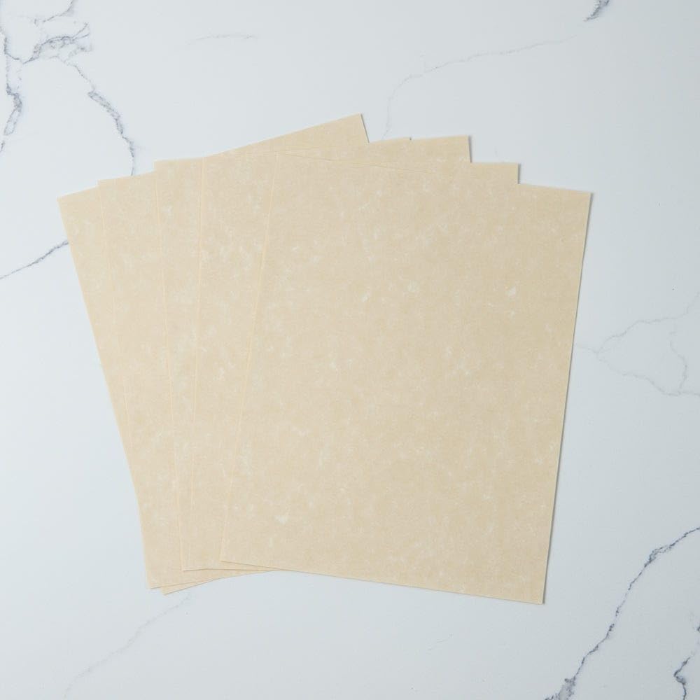 LUXPaper 8.5" x 11" Paper | Letter Size | Cream Parchment | 60lb. Text | 250 Qty