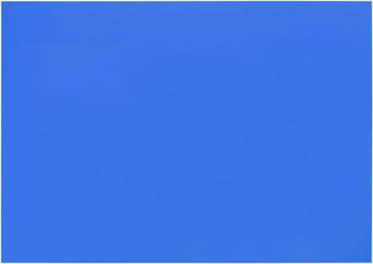 uxcell 4Pcs A4 Gel Light Lighting Filter Overlay Transparent Color Correction Plastic Vinyl PVC Sheets Photography Television Dark Blue,0.2mm