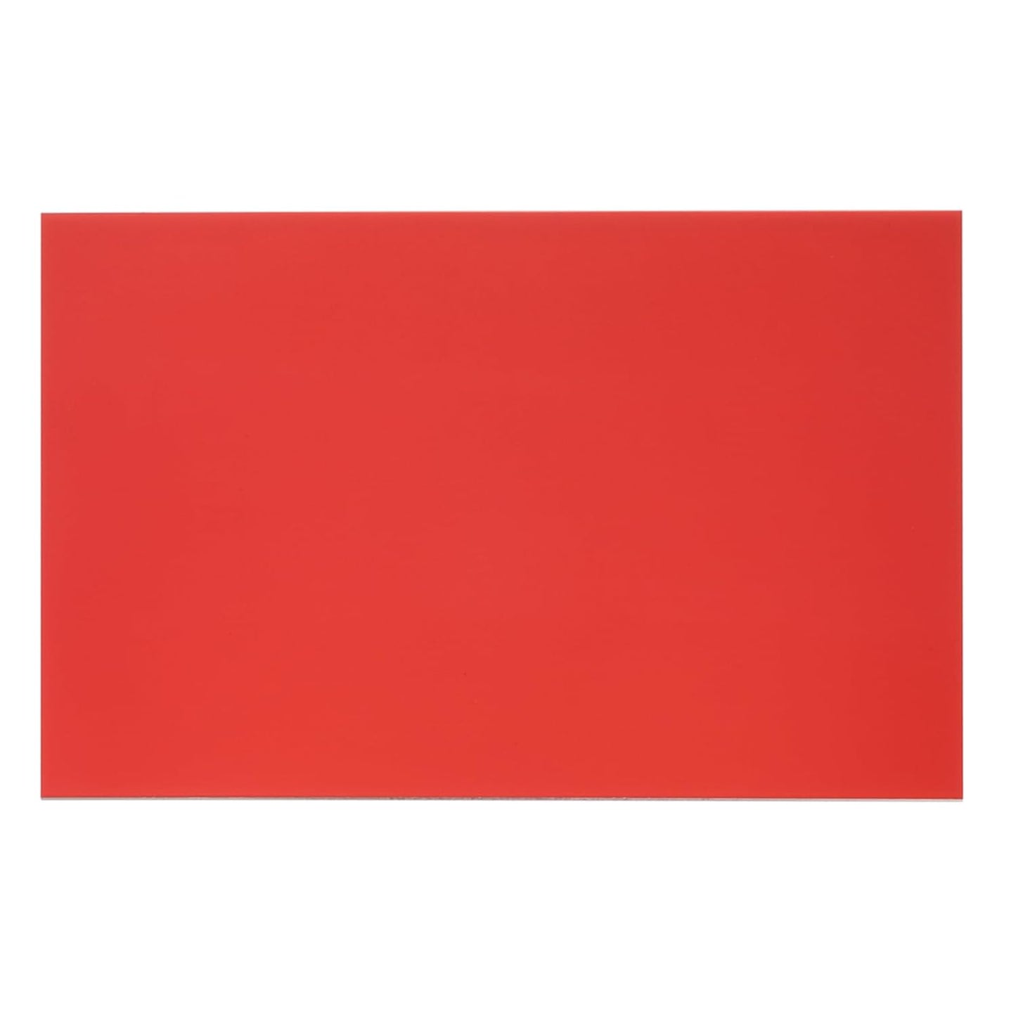 PATIKIL 8x12 Inch Anodized Aluminum Sheet Metal, 1Pcs Laser Plates Engraving Blanks 0.5MM Thin Rectangle for Crafting DIY House Laser Engraving, Red