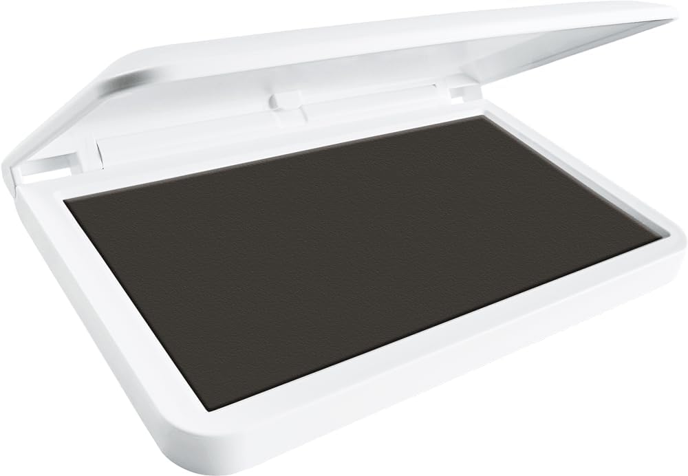 COLOP Make Series, Ink Stamp Pads, with Non-Toxic Premium Ink, Water-Based Acid-Free (Fancy Grey, Make 2-2-3/4" x 4-1/4")