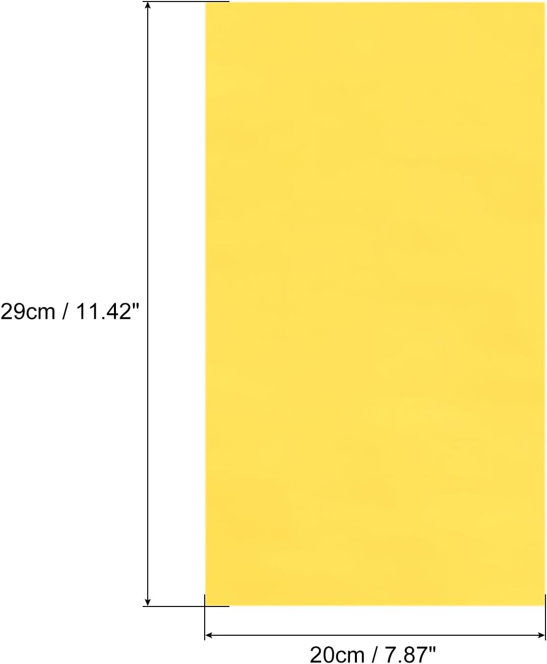 MECCANIXITY 50 Sheets Heat Reactive Foil, 20x29cm Gold Foil Transfer Sheets Toner Reactive Foil Transfer Foil Sheets Hot Foil Stamping Paper for Crafts DIY Cardmaking Album Decoration