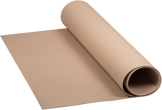 LotusFoam Large 3mm EVA Foam Sheet - 44"x 85" High Density Foam 130 kg/m3 for Cosplay, Costumes, Crafts, Flooring, Outdoor Use - 35 Colors (Desert Sand) - Desert Sand