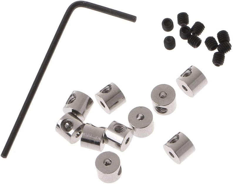 10 Pcs Pin Pin Safe Locks Pin Backs Clasp Locking Pin Keeper Backs Brooch Pin Locking Pin Backs with Wrench Tool Pin Backs