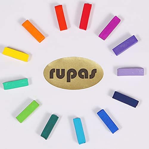 Rupas Soft Dry Pastel 48 Color Set Square Chalk
