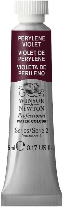 Winsor & Newton Professional Water Colour Paint, 0.17-oz Tube, Perylene Violet