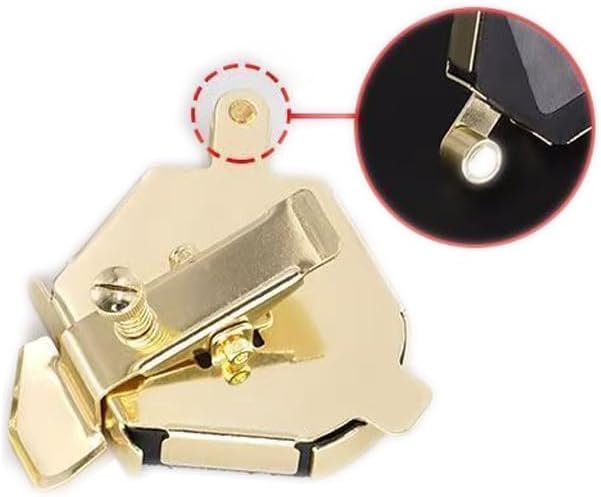 Bequilter Upgraded Multifunctional Magnetic Seam Guide for Sewing Machines, Adjustable Sewing Guide for Precise Stitching, Universal Sewing Supplies and Accessories (Gold*2)