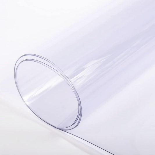 Farm Plastic Supply - Clear Vinyl Sheeting - 15 Mil - (4'6" x 30') - Vinyl Plastic Sheeting, Clear Vinyl Sheet for Storm Windows, Covering, Protection, Tablecloth Protector