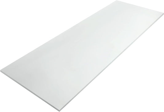 Amylove Polyurethane Foam 24" x 72" High Density Cushion Upholstery Foam Sheet for Seat Replacement DIY Projects Chairs Headboards Sofas Home(1/2" x 24" x 72",White)