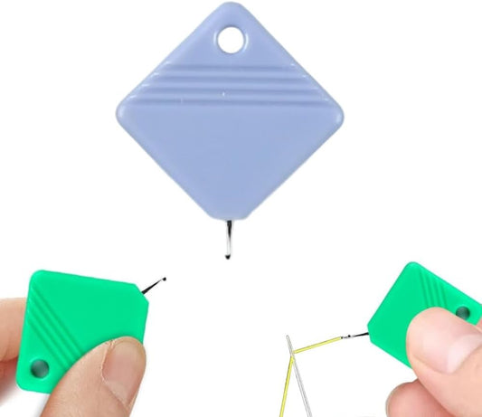 Automatic Needle Threaders for Hand Sewing, 2025 Upgrade Embroidery Floss, Sewing Machine Needle Threader, Sewing Supplies Tool, Fits All Needle Sizes (1, Color)