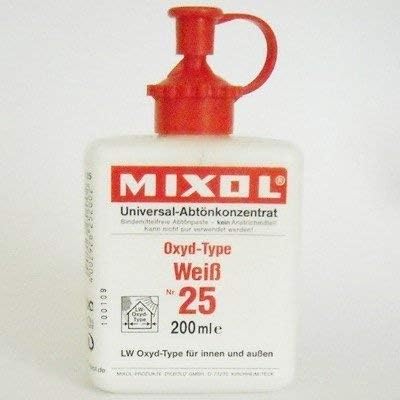 Mixol Universal Tints, White, #25, 200ml