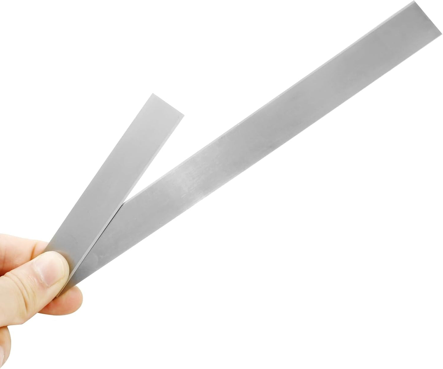 Litoexpe 6pcs Polymer Clay Cutters, Carbon Steel Clay Slicer Blade Set, Flexible Polymer Clay Cutting Slicing Tools for Clay DIY, Sculpting Modelling （Straight）