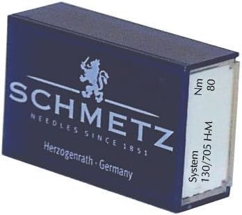 SCHMETZ Microtex Sharp Sewing Machine Needles - Quilting & Topstitching Supplies, Size 80/12, Box of 100