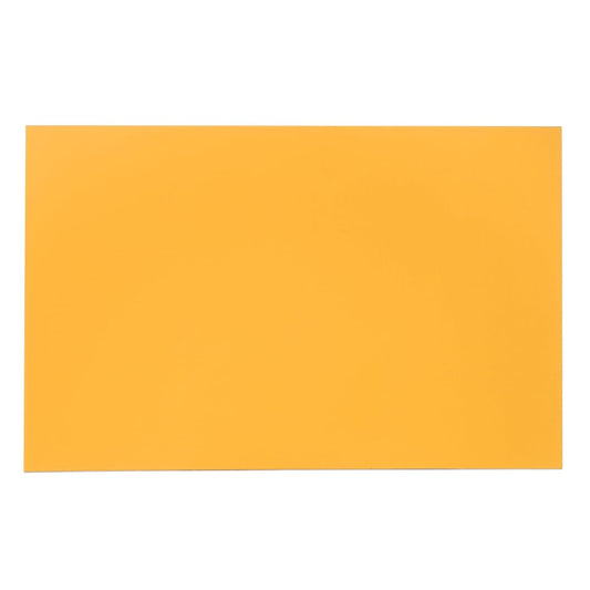 PATIKIL 8x12 Inch Anodized Aluminum Sheet Metal, 1Pcs Laser Plates Engraving Blanks 0.5MM Thin Rectangle for Crafting DIY House Laser Engraving, Yellow