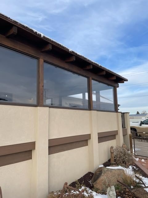 Metro Screenworks Clear Vinyl Roll (Partial) - Marine Grade Vinyl 20 Gauge Sheet - 72-in x 8 Yards - Double Polished Heavy Duty Plastic Sheeting for Windows, Boats, Greenhouse, & More