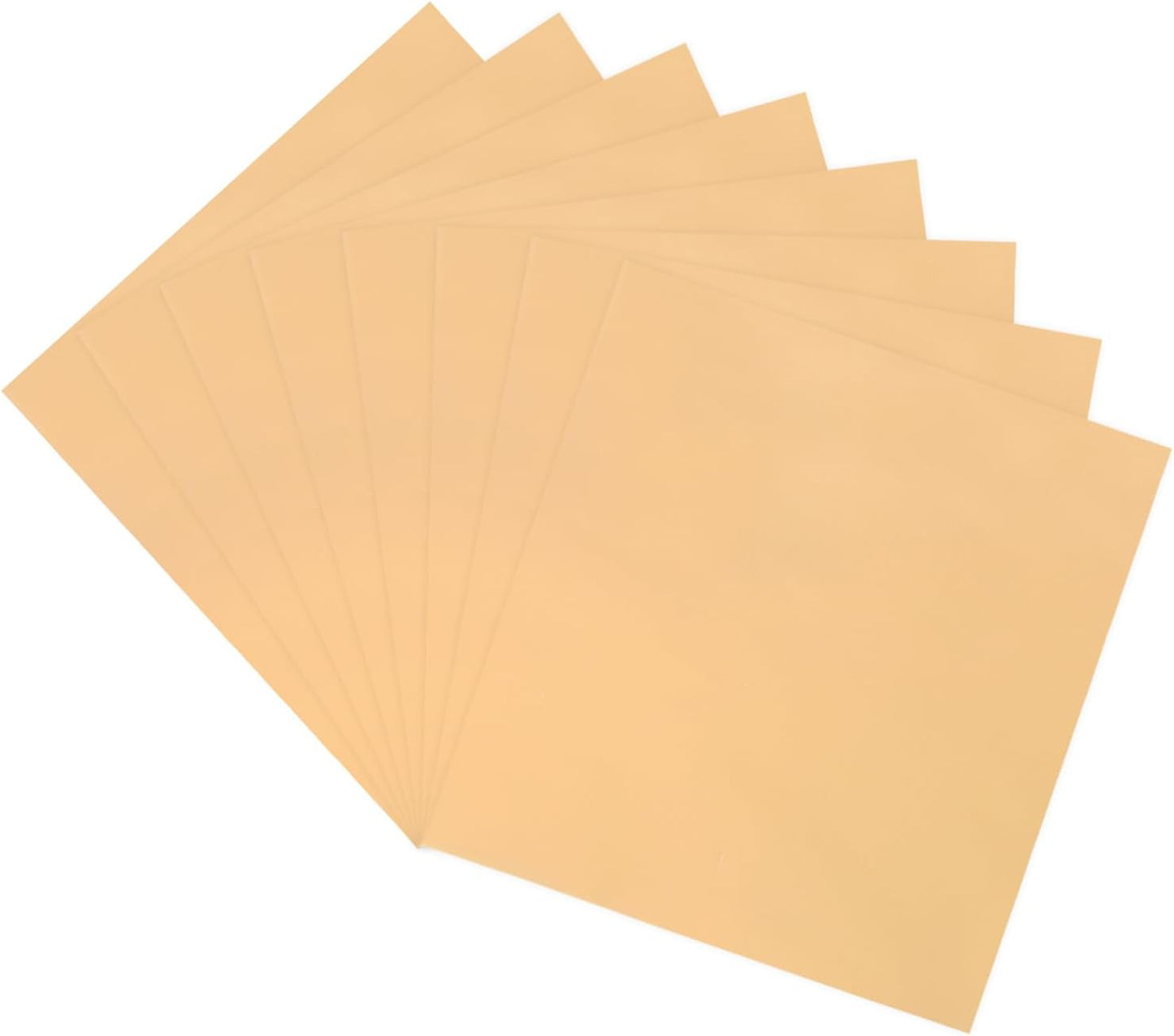 MECCANIXITY 50 Pack Toner Reactive Foil ,Deco Foil Transfer Sheets 8.5"x11" A4 Hot Foil Paper for Laser Printer Scrapbooking Heat Transfer DIY Craft,Laser Gold