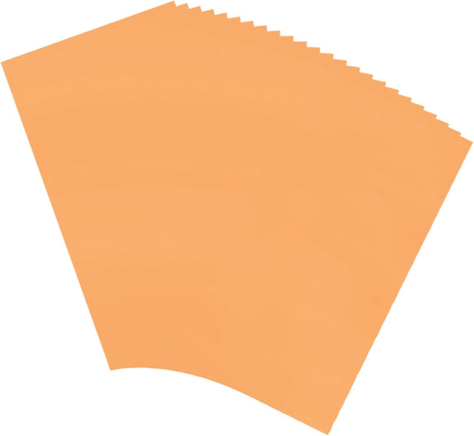 MECCANIXITY 50 Sheets Heat Reactive Foil, 20x29cm Bronze Foil Transfer Sheets Toner Reactive Foil Transfer Foil Sheets Hot Foil Stamping Paper for Crafts DIY Cardmaking Album Decoration