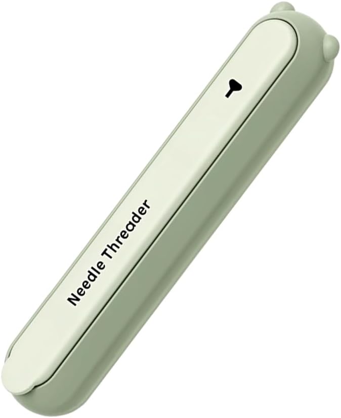 2 in 1 Needle Threader and Seam Ripper, 2025 New Automatic Threader for Hand Sewing, Storable Sewing Needles, Essential for Sewing Lover (Green)