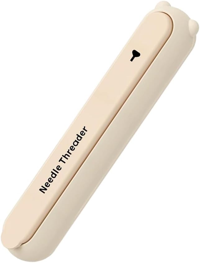 2 in 1 Needle Threader and Seam Ripper, 2025 New Automatic Threader for Hand Sewing, Storable Sewing Needles, Essential for Sewing Lover (Yellow)