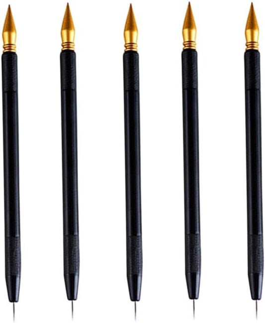 EXCEART 5 Pcs Sleek Shape Scratch Painting Pens Scraping Pen Paint for Kids Tools for Kids Paper Art Tool Kids Tools Scratch Pen Stylus Pens Multifunction Scraper Set