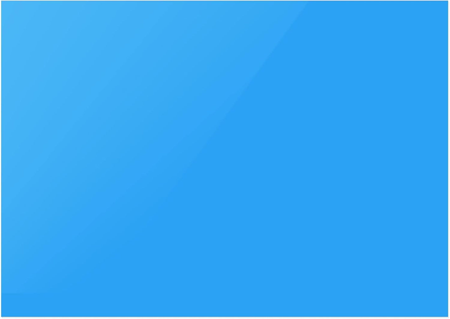 uxcell 4Pcs A4 Gel Light Lighting Filter Overlay Transparent Color Correction Plastic Vinyl PVC Sheets Photography Television Blue,0.3mm