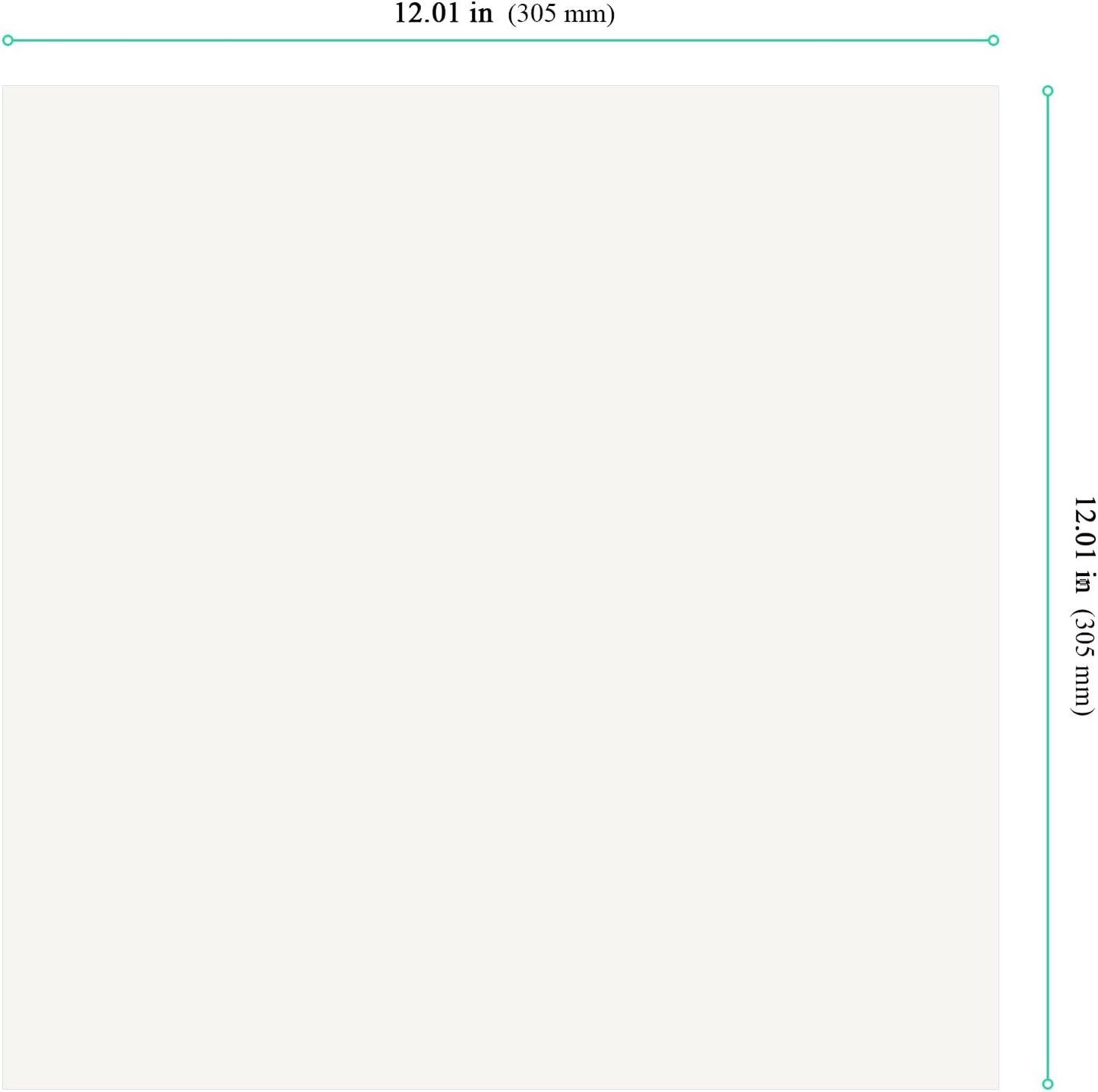 60Pcs 12 x 12 Inch Stencil Sheets, 10mil Blank Plastic Template Sheets for Cutting Machine, Crafts