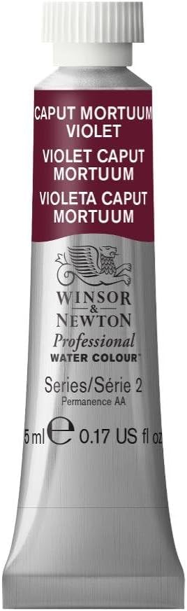 Winsor & Newton Professional Water Colour Paint, 0.17-oz Tube, Caput Mortuum Violet