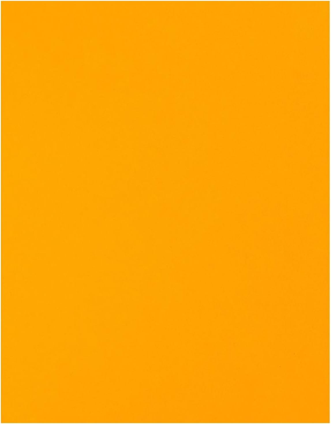 PA Paper Accents Stash Builder Cardstock 8.5" x 11" School Bus Yellow, 65lb Colored cardstock Paper for Card Making, Scrapbooking, Printing, Quilling and Crafts, 25 Piece Pack