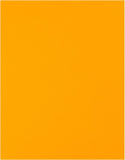 PA Paper Accents Stash Builder Cardstock 8.5" x 11" School Bus Yellow, 65lb Colored cardstock Paper for Card Making, Scrapbooking, Printing, Quilling and Crafts, 25 Piece Pack