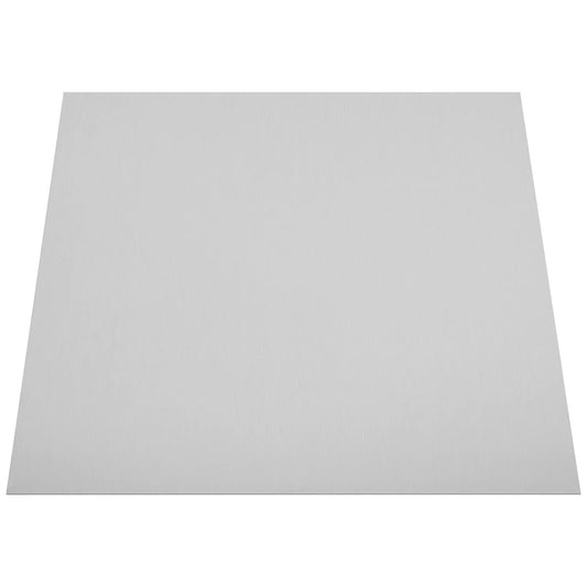 430 Stainless Steel Sheet Metal 12" x 12" x 1/32" Inch Metal Plates for Magnetic Mount Board Wall 20GA(0.80MM) 430 Stainless Steel Shim Stock Plates Metal Sheets for Crafting, Kitchen DIY, Office