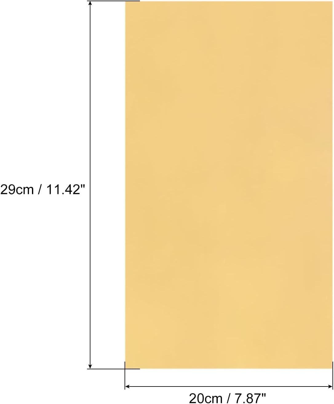 MECCANIXITY 50 Sheets Heat Reactive Foil, 20x29cm Laser Gold Foil Transfer Sheets Toner Reactive Foil Transfer Foil Sheets Hot Foil Stamping Paper for Crafts DIY Cardmaking Album Decoration