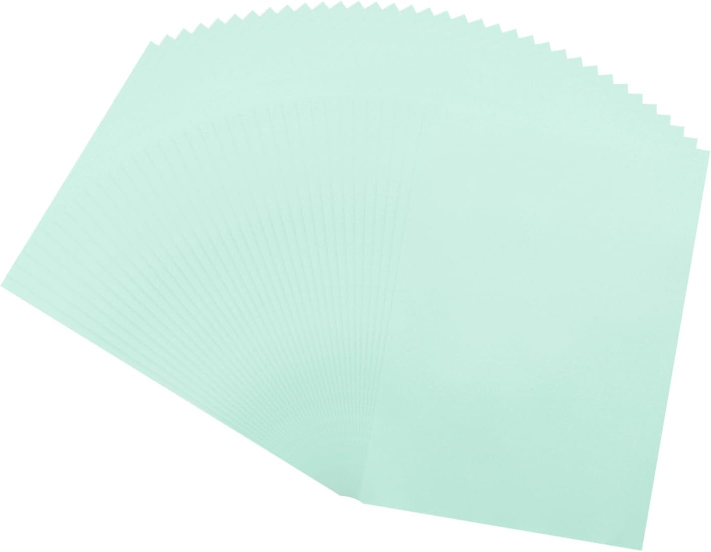 MECCANIXITY 100 Sheet Colored Vellum Paper 5.9" x 8.3", 100gsm Translucent Printable Vellum Sheets for Printing Wedding Invitations Inkjet Laser Printer, Light Blue