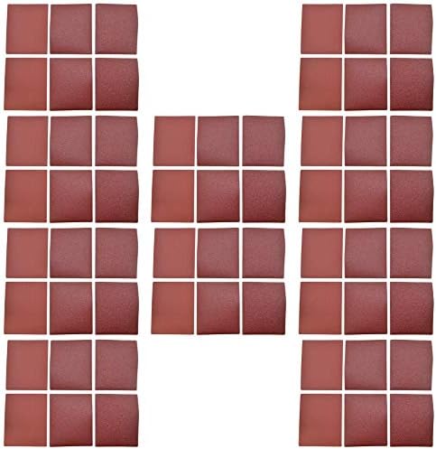 60 Sandpaper 1/4 Sheets for Palm Sanders - Includes 20 of 60 Grit, 20 of 100 Grit, and 20 of 240 Grit by SciencePurchase