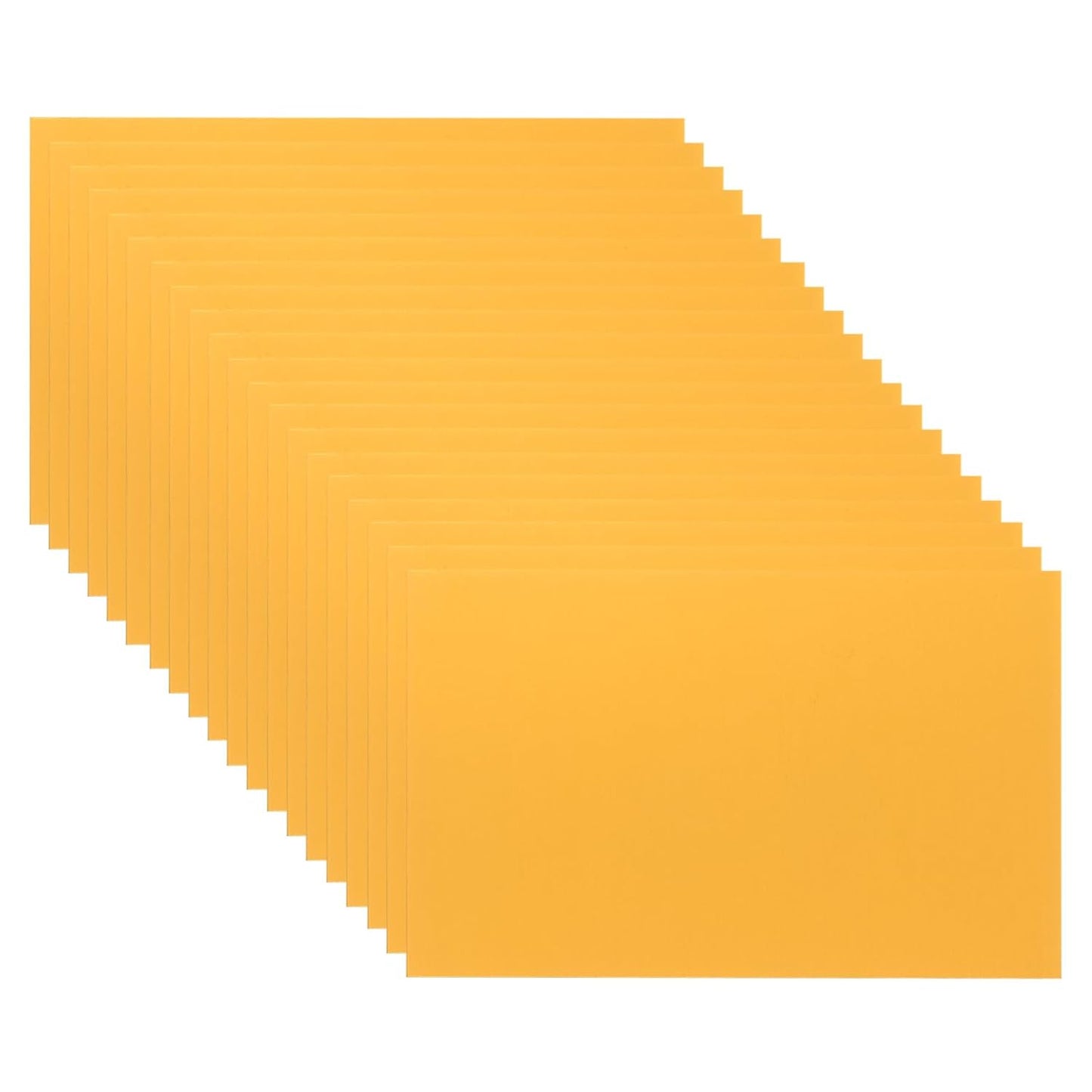 PATIKIL 2.1x3.3 Inch Anodized Aluminum Sheet Metal, 20Pcs Laser Plates Engraving Blanks 0.5MM Thin Rectangle for Crafting DIY House Laser Engraving, Yellow